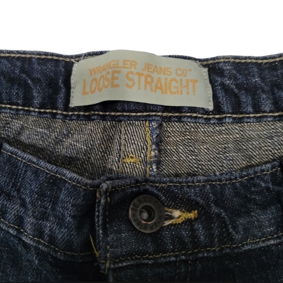 Wrangler   Men's   Jeans 38 × 30   Loose Fit    Dark Wash - Picture 3 of 16